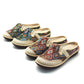 🎉2025 New Products Hot Sale✨Women's Embroidered Linen Soft Sole Sandals
