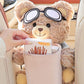 🎉Hot Sale 49% OFF🎉Cute Bear Plush Car Tissue Holder & Storage Bin