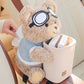 🎉Hot Sale 49% OFF🎉Cute Bear Plush Car Tissue Holder & Storage Bin