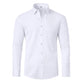 🎉Hot Sale 49% OFF🎉Men's Silky Wrinkle Resistant Solid Color Stretch Shirt