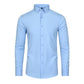 🎉Hot Sale 49% OFF🎉Men's Silky Wrinkle Resistant Solid Color Stretch Shirt