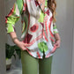🎉2025 New Products Hot Sale✨Women's Printed Button Shirt & Pants 2-Piece Set