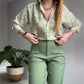 🎉2025 New Products Hot Sale✨Women's Printed Button Shirt & Pants 2-Piece Set