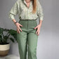 🎉2025 New Products Hot Sale✨Women's Printed Button Shirt & Pants 2-Piece Set