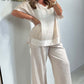 💖LAST DAY SALE 49% OFF💖Casual V-Neck 2-Piece Set