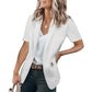 🎉Hot Sale 49% OFF🎉Women's Stylish Casual Short Sleeve Blazer