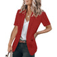 🎉Hot Sale 49% OFF🎉Women's Stylish Casual Short Sleeve Blazer