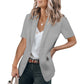 🎉Hot Sale 49% OFF🎉Women's Stylish Casual Short Sleeve Blazer