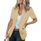 🎉Hot Sale 49% OFF🎉Women's Stylish Casual Short Sleeve Blazer