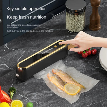🎁 Hot Sale 49% OFF 🔥60Kpa Powerful Vacuum Sealer with 3 Modes