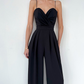 💃Hot Sale 49% OFF🎁Women's Solid Color Camisole Waist-slimming Straight Jumpsuit