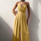 💃Hot Sale 49% OFF🎁Women's Solid Color Camisole Waist-slimming Straight Jumpsuit