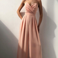 💃Hot Sale 49% OFF🎁Women's Solid Color Camisole Waist-slimming Straight Jumpsuit