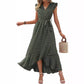 🎉2025 New Products Hot Sale✨Women's Fashion V-Neck Ruffle Dresses
