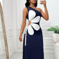 🎁 Hot Sale 49% OFF 🔥Floral One Shoulder Slim A-line Dress
