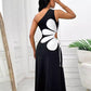 🎁 Hot Sale 49% OFF 🔥Floral One Shoulder Slim A-line Dress
