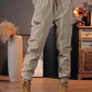 🎁 Hot Sale 49% OFF 🔥2024 spring and autumn explosion models loose drawstring leg tide leisure trousers