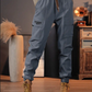 🎁 Hot Sale 49% OFF 🔥2024 spring and autumn explosion models loose drawstring leg tide leisure trousers
