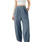 🎉Hot Sale 49% OFF🎉Women's casual ankle trousers with loose fit and elasticated waist