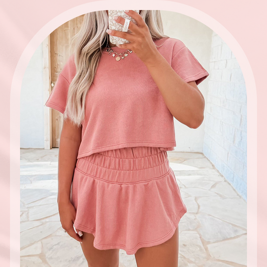 🎉2025 New Products Hot Sale✨Casual T-Shirt & Skirt 2 Piece Set