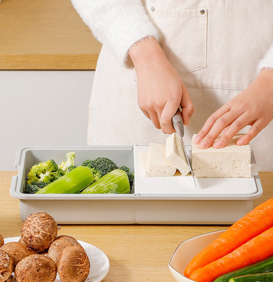 🎉Hot Sale 49% OFF🎉Multi-Functional Grater & Drainer Cutting Board