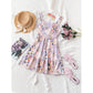🎉Summer Hot Sale 49% OFF🌸 Romantic Bloom! Floral printed sleeveless mini dress 👗