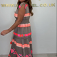💕What should I wear tomorrow?💕Women's Loose V-Neck Vintage Stripe Pattern Sleeveless Dress