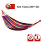 Reinforced & Multi-Person Striped Hammock