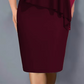 🌸Summer Specials💐Rhinestone V-Neck Cape Dress with Chiffon Overlay