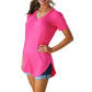🎊2026 Explosive Large Size V Neck T Shirt 🎊the perfect choice for plus size women!