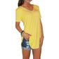 🎊2026 Explosive Large Size V Neck T Shirt 🎊the perfect choice for plus size women!