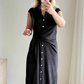 🎉2025 New Products Hot Sale✨Women's Casual Tie Waist Loose Fit Dress