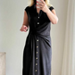 🎉2025 New Products Hot Sale✨Women's Casual Tie Waist Loose Fit Dress