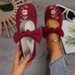 Women's Casual Embroidered Slip-On Flats