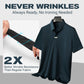 🎁Hot Sale 49% OFF⏳Men’s Casual Lapel Breathable Wrinkle-free T-shirt