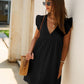 🌞2025 Summer New Arrivals🌸Casual Hollow Out Mini Dress for Women