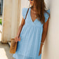 🌞2025 Summer New Arrivals🌸Casual Hollow Out Mini Dress for Women