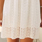 🌞2025 Summer New Arrivals🌸Casual Hollow Out Mini Dress for Women