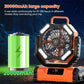 🏆HOT SALE 49%OFF🍃Portable Oscillating Fan with Remote Control