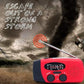 🔥2026 New Arrivals: 40% Off for Limited Time!🔥 Multifunctional Portable Solar Emergency Radio