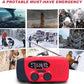 🔥2026 New Arrivals: 40% Off for Limited Time!🔥 Multifunctional Portable Solar Emergency Radio
