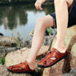 🏆Handmade In Genuine Leather🥇Men’s Casual Convertible Back Strap Sandals