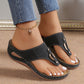 🌞2025 Summer New Arrivals🌸Women’s Slip-On Wedge Thong Sandals