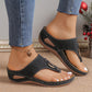 🌞2025 Summer New Arrivals🌸Women’s Slip-On Wedge Thong Sandals