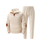 🎁 Hot Sale 49% OFF 🔥Men's Knit Half-Zip Casual Sweatshirt & Pants Set