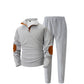 🎁 Hot Sale 49% OFF 🔥Men's Knit Half-Zip Casual Sweatshirt & Pants Set