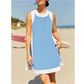 📢📢50%  OFF !! ⏰Women's Casual Color Block Sleeveless Tops Matching Shorts