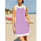 📢📢50%  OFF !! ⏰Women's Casual Color Block Sleeveless Tops Matching Shorts