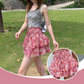 🎁 Hot Sale 49% OFF 🔥Lightweight Slimming Floral Ruffle Tiered Skirt