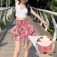 🎁 Hot Sale 49% OFF 🔥Lightweight Slimming Floral Ruffle Tiered Skirt
